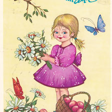 Оригинал схемы вышивки «Ретро-открытки» (№150159)