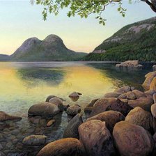 Схема вышивки «Пейзаж»