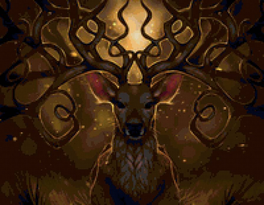 Олень - предпросмотр