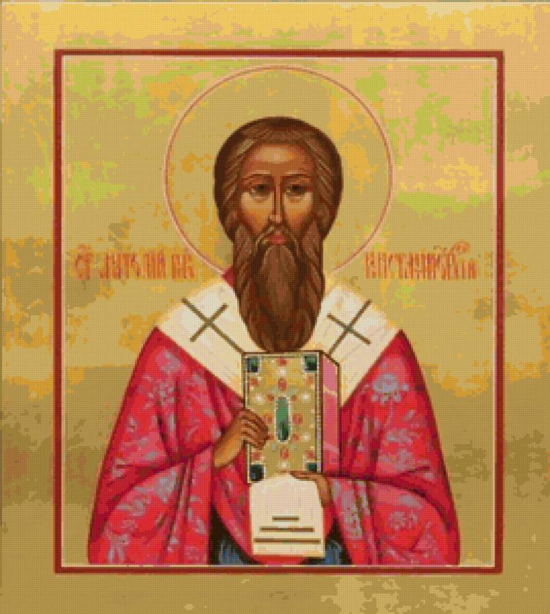 Серия "Иконы "Святой Анатолий" - религия, иконы, святые, православные иконы - предпросмотр