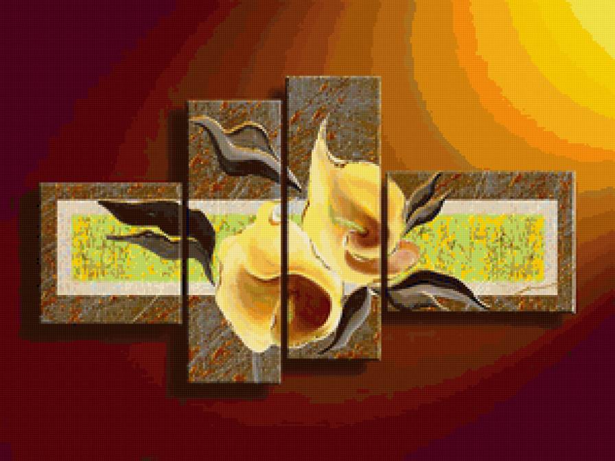 кала - цветы - предпросмотр