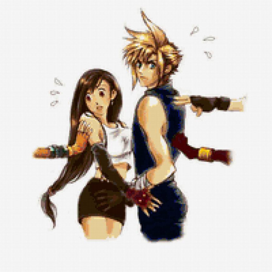 клауд и тифа - предпросмотр