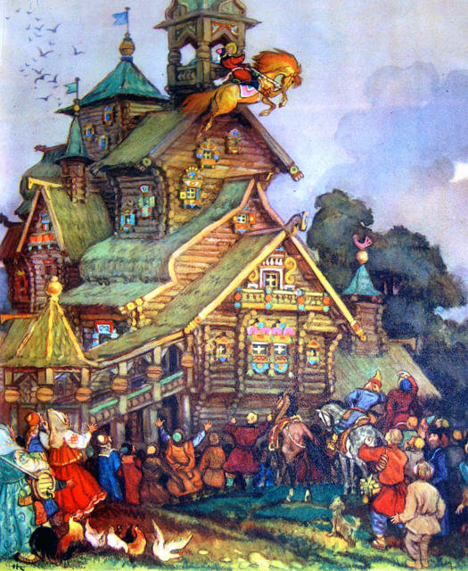 Сказочный терем - сказка, домик, детский - оригинал