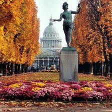 Схема вышивки «Город»