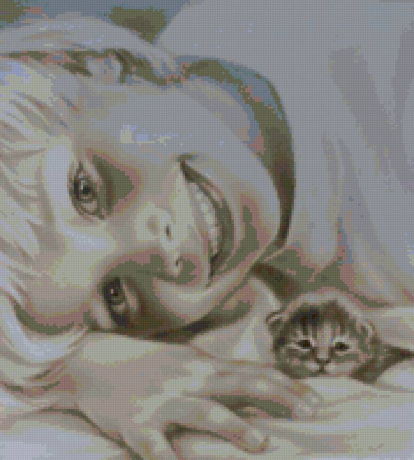 ... - малыш, котенок, дитя, ребенок - предпросмотр