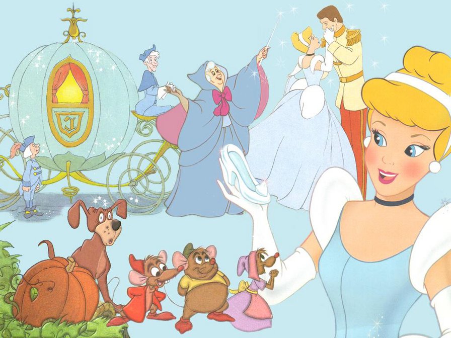 золушка - оригинал