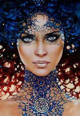 Красота женщины - женщина, карол бак, девушка, картина, портрет, красота женщины - оригинал