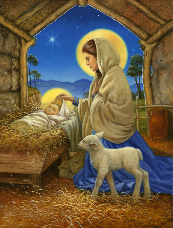 Серия "Иконы "Рождество Христово" - православные иконы, иконы, религия, святые - оригинал