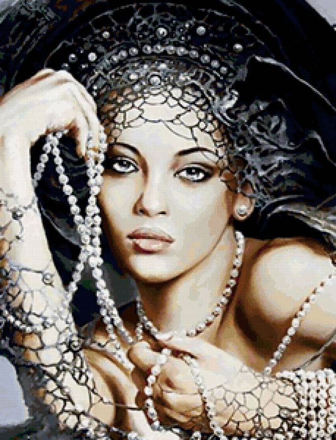 Красота женщины - красота женщины, картина, карол бак, женщина, девушка, портрет - предпросмотр