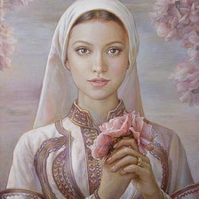 Схема вышивки «girl»