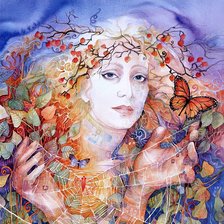 Схема вышивки «girl»