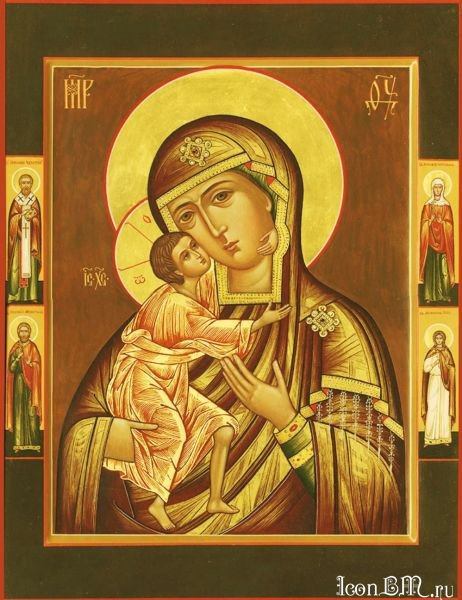 Серия "Иконы" Богоматерь - православные иконы, иконы, религия, святые - оригинал