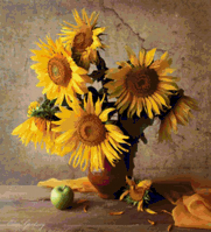 подсолнух - цветы - предпросмотр