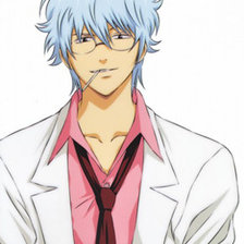 Схема вышивки «Гинтоки»