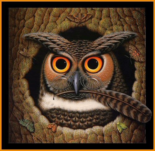 Филин - птица, фантастика, мифы, сказка - оригинал