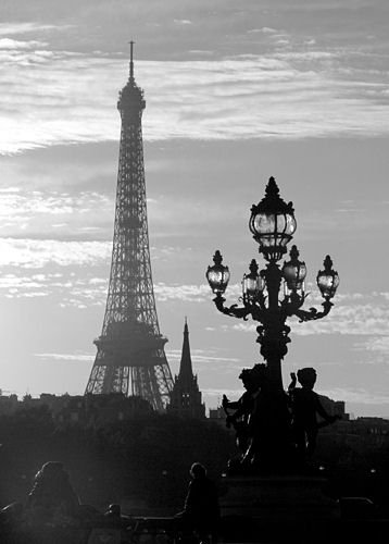 Серия "Париж" - франция, париж, эйфелева башня - оригинал