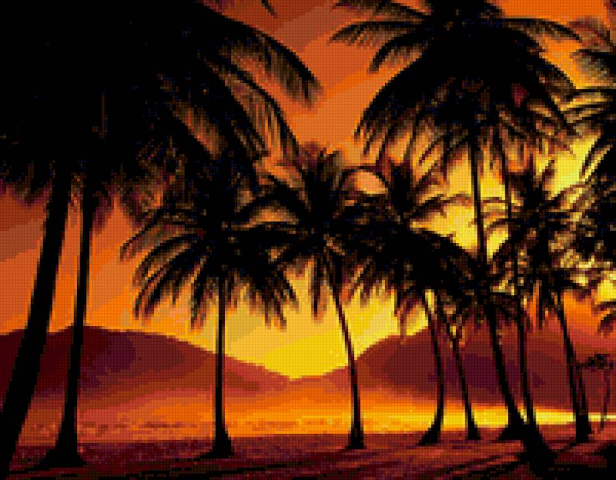 тропики - пейзаж - предпросмотр