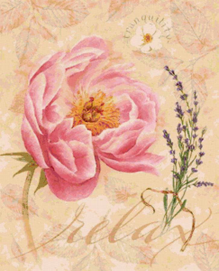 Нежные лепестки - пион, панно, ромашки, нежные лепестки, цветы, живопись - предпросмотр