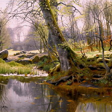 Схема вышивки «spring»