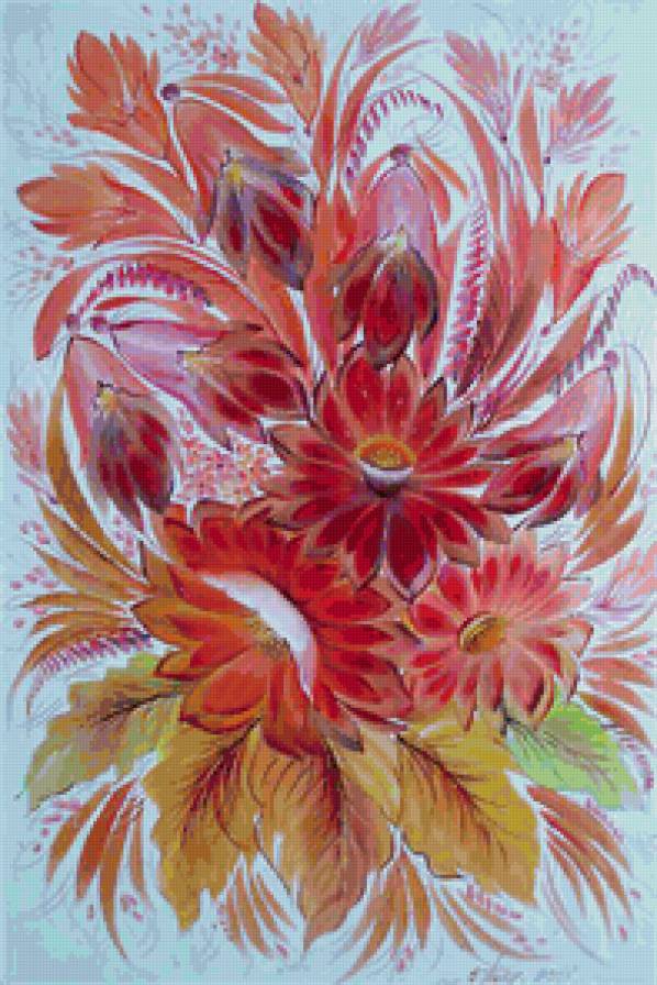 цветочная композиция - предпросмотр