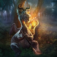 Схема вышивки «Дракоша»