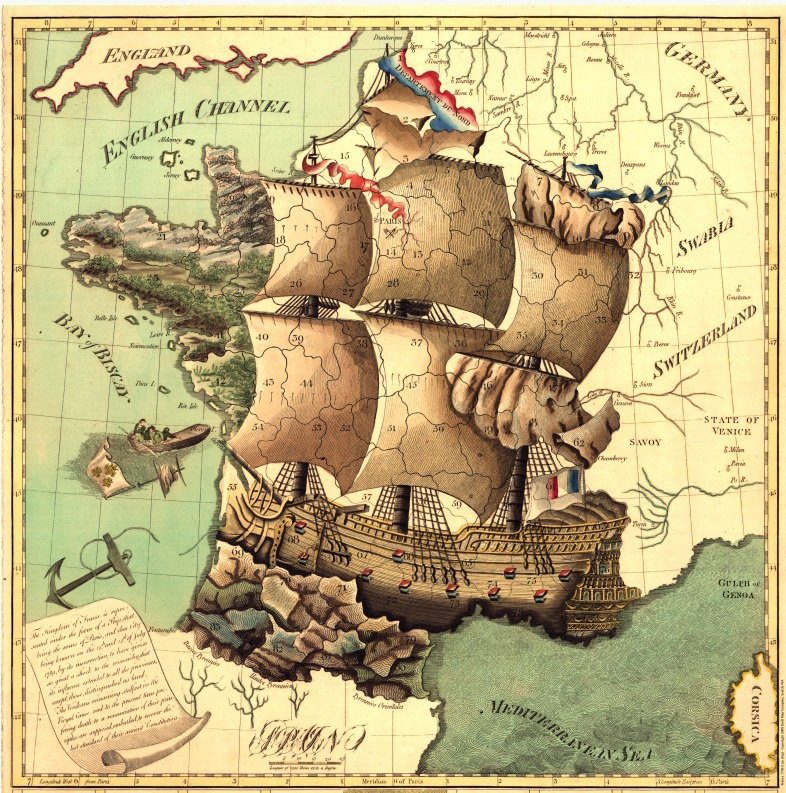 №153932 - море, карта, корабль - оригинал