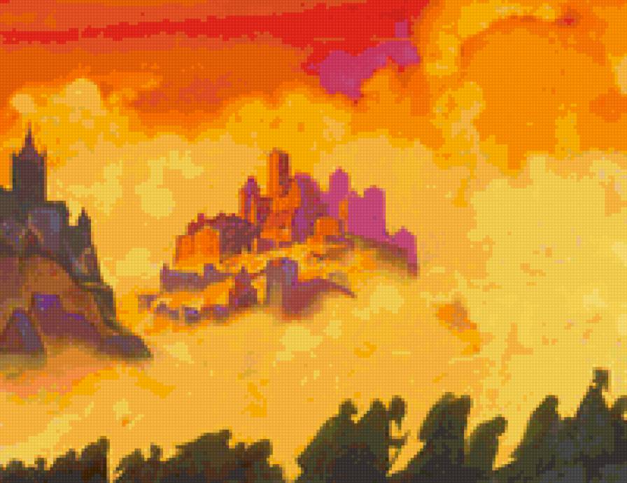 картина - тибет, рерих - предпросмотр