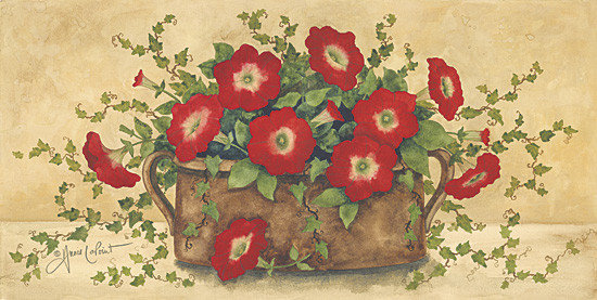 Петуния - декор, цветы, живопись - оригинал