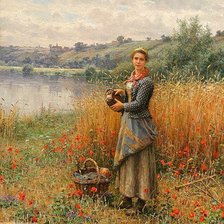 Схема вышивки «Виды Шотландии»