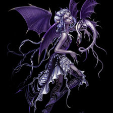 Схема вышивки «фея»