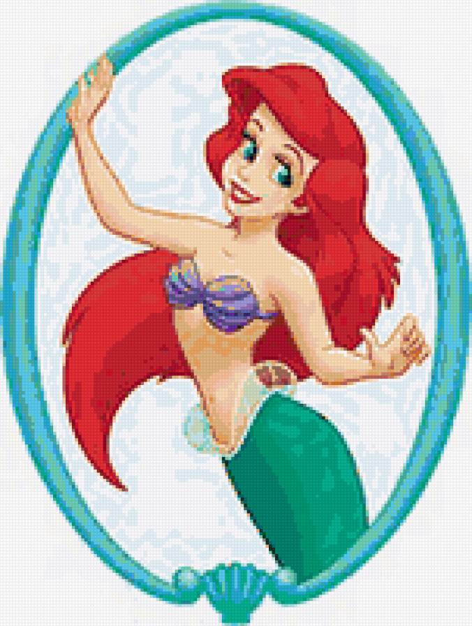 русалочка Ариель - дисней, русалочка - предпросмотр