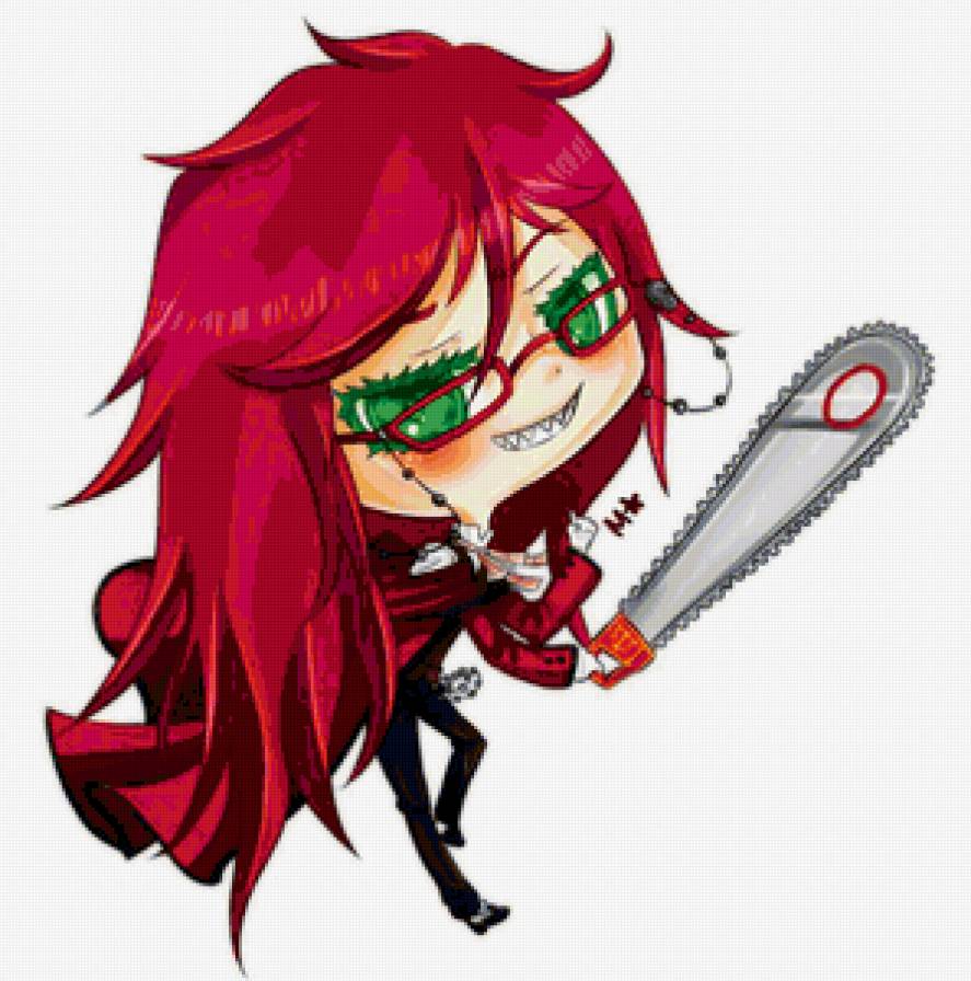 Грелль Сатклифф - black butler - предпросмотр