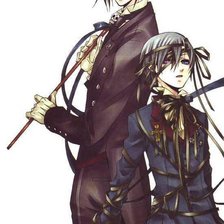 Схема вышивки «Black Butler»