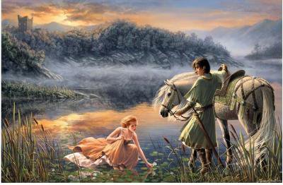 двое - любовь, люди, лошадь - оригинал