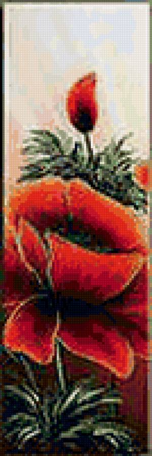 триптих маки часть2 - маки - предпросмотр