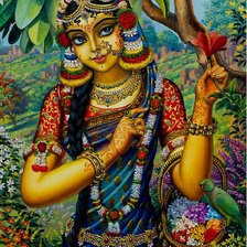 Схема вышивки «Sri Radha»