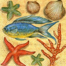 Схема вышивки «морской сюжет»