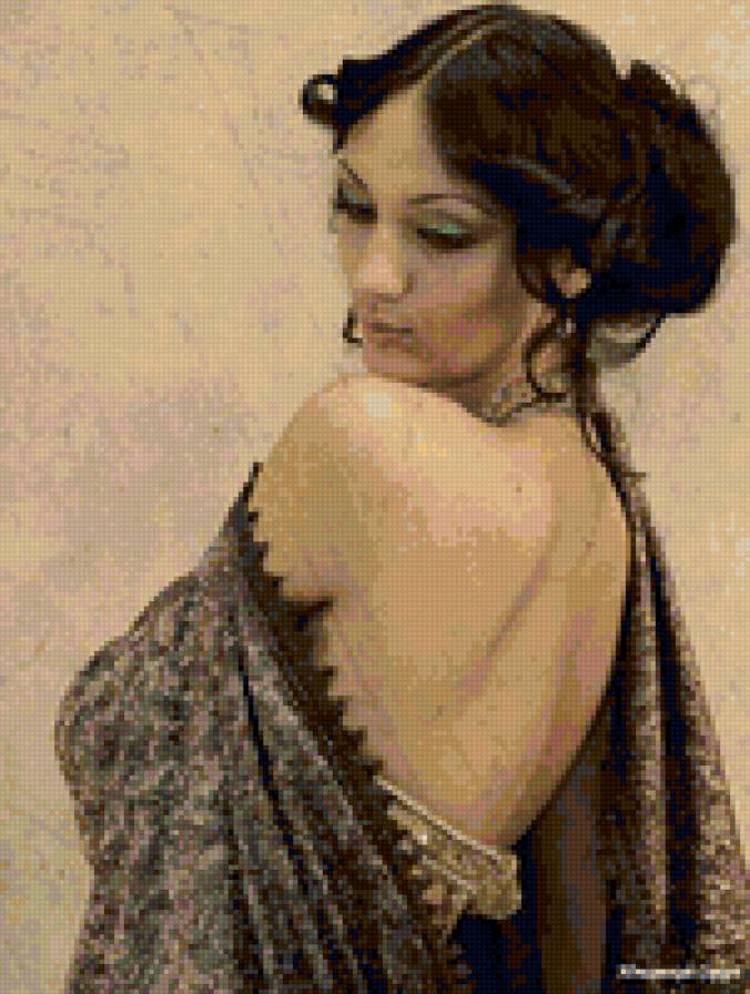 старое фото - женщина - предпросмотр