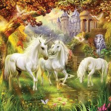 Схема вышивки «Unicorn сада»