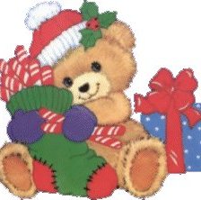 Схема вышивки «мишка»