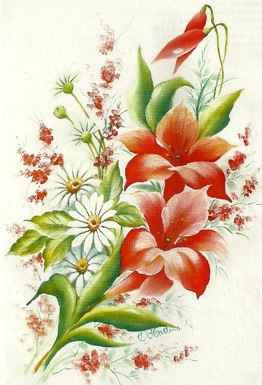 букет цветов - цветы - оригинал