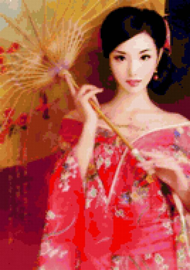 японская девушка - предпросмотр