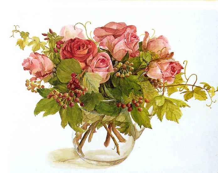 Букет роз - букет, пастель, розы - оригинал