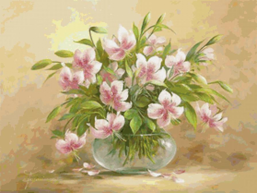 №157119 - букет, цветы, ваза - предпросмотр