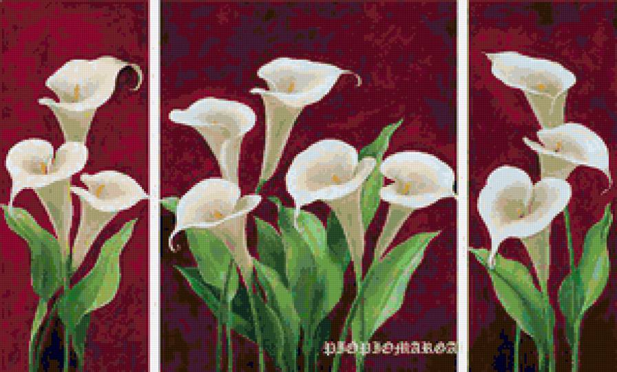 Триптих Каллы - предпросмотр