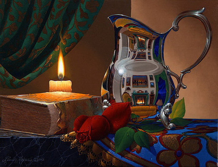 Натюрморт - живопись, натюрморт - оригинал