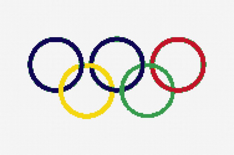 Олимпийские кольца - спорт - предпросмотр