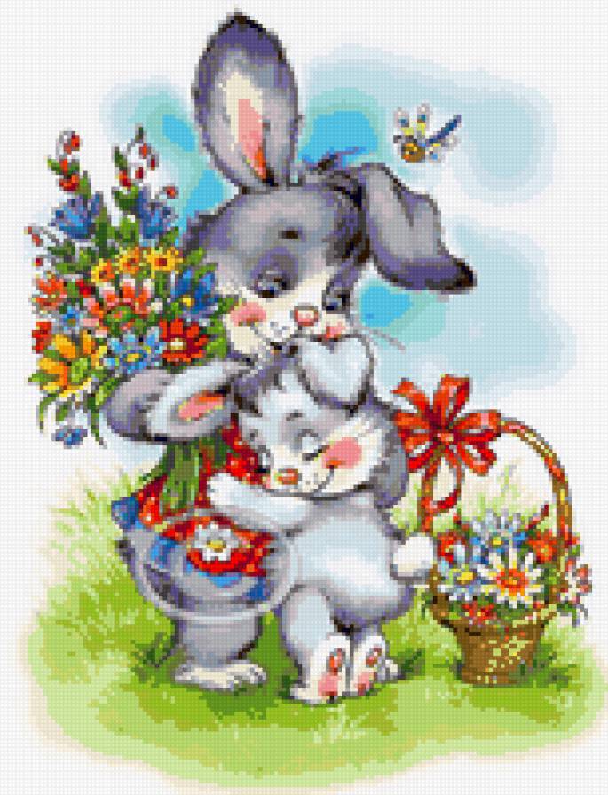 зайка - зайчик, животные, картинки - предпросмотр