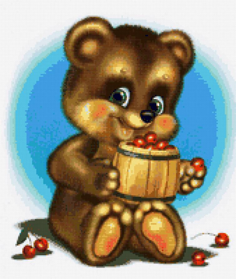 медвежонок - мишка, животные - предпросмотр