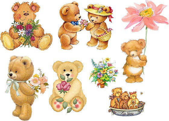 мишки - оригинал